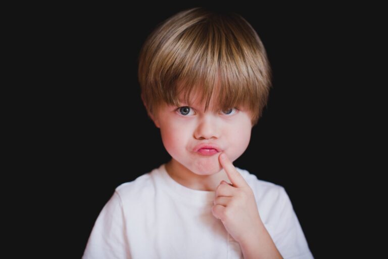 Portrait of a young boy