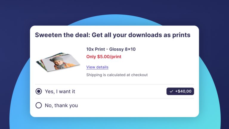 More ways to upsell