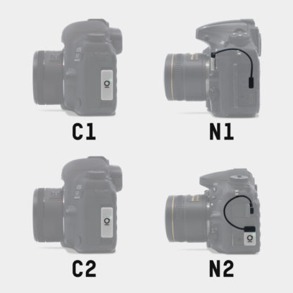 attaching the entagged device to you camera