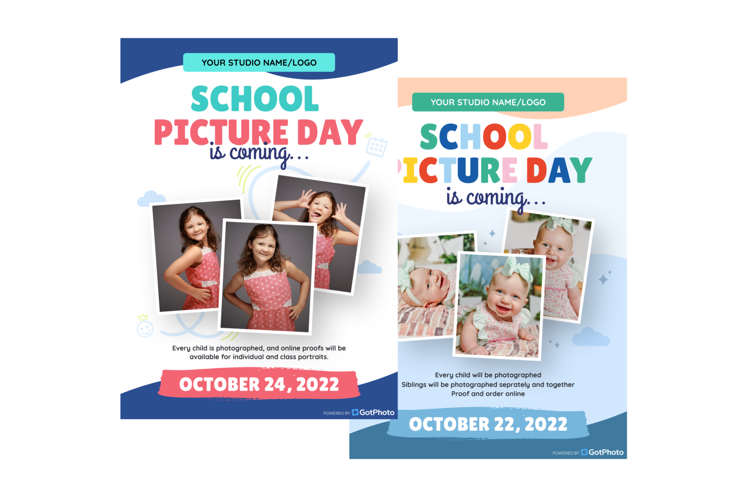 Free Picture Day Flyer Templates for School Photographers GotPhoto